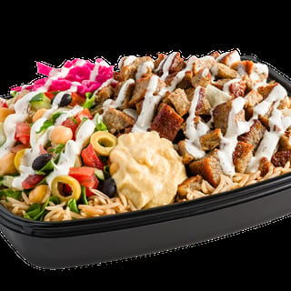 Beef and Lamb Over Rice
